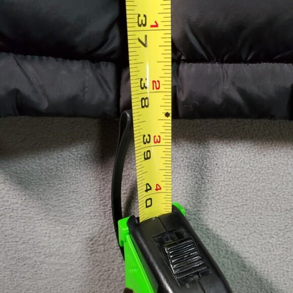 The North Face Down Puffer Jacket Womens L Black 600 Fill Metropolis Mid Length - Picture 7 of 10